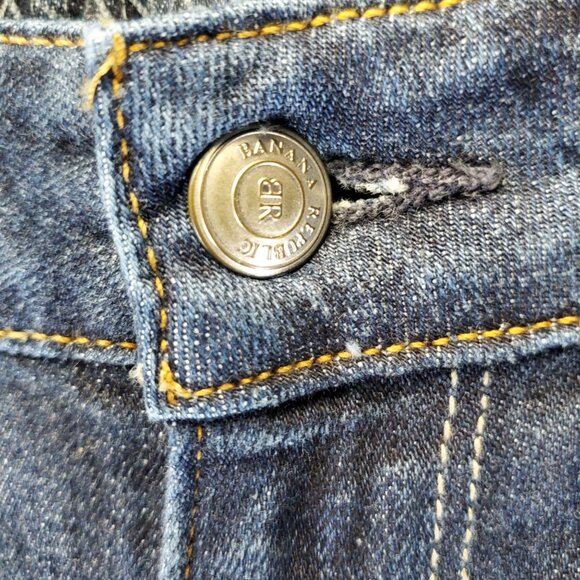 Banana Republic Jeans Womens Size 6 Blue Classic Bootcut Stretch Denim - Picture 9 of 12